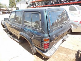 1996 TOYOTA LAND CRUISER GREEN 4.5 AT 4WD Z21471